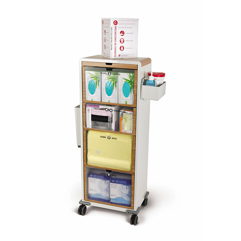 Store the supplies you need to mitigate risks of infection transmission.