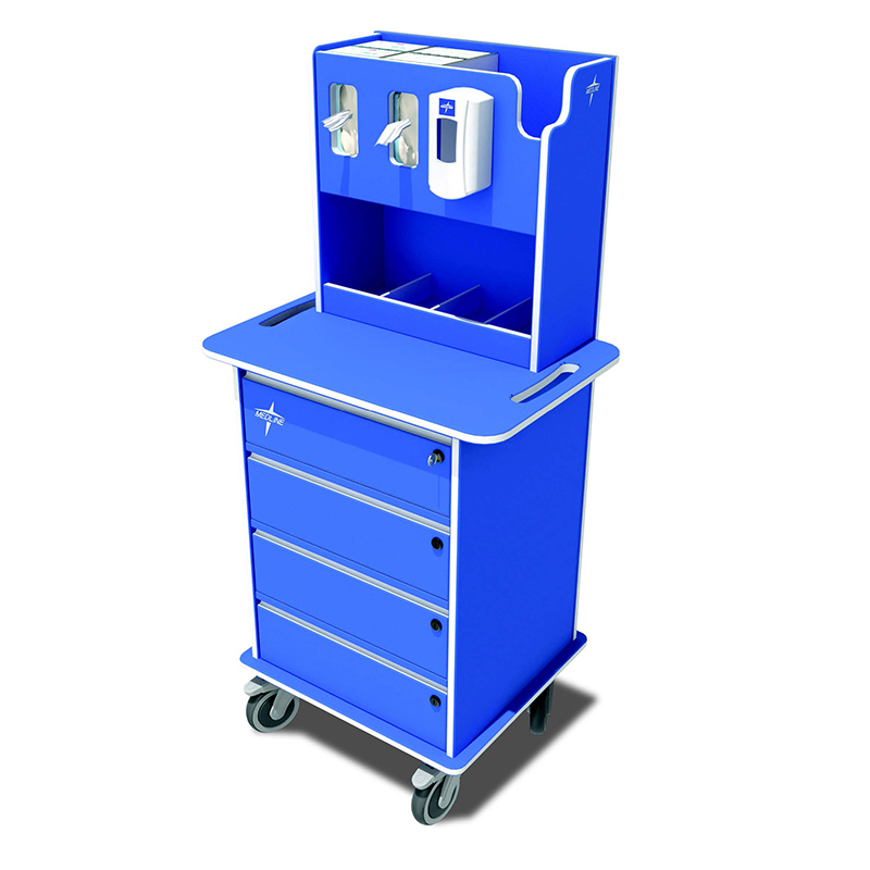 Mitigate risks of infection transmission. Isolation carts store all the supplies you need, neatly and efficiently.